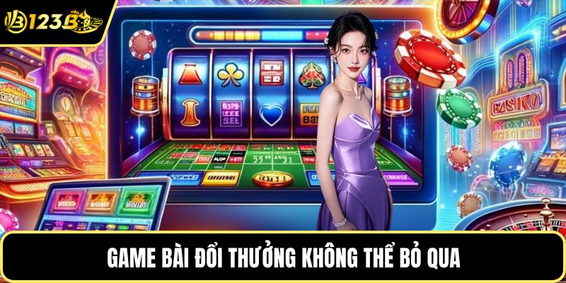Game bài đổi thưởng không thể bỏ qua