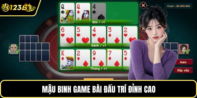 Mậu binh game bài đấu trí đỉnh cao