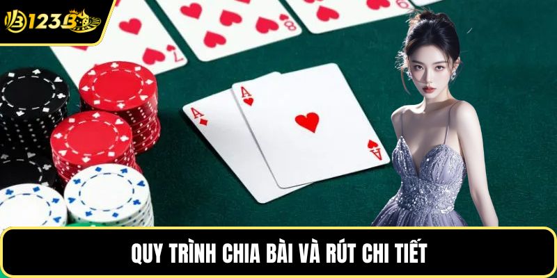 Quy trình chia bài và rút chi tiết