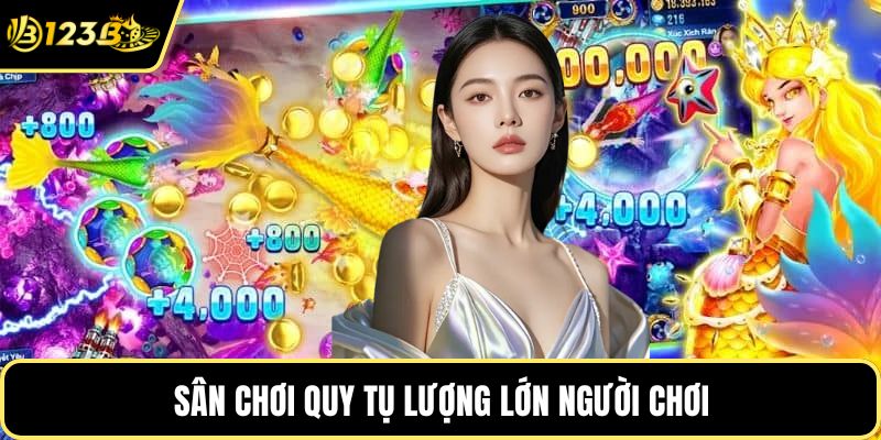 Sân chơi quy tụ lượng lớn người chơi