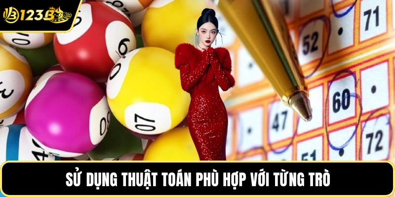 Sử dụng thuật toán phù hợp với từng trò